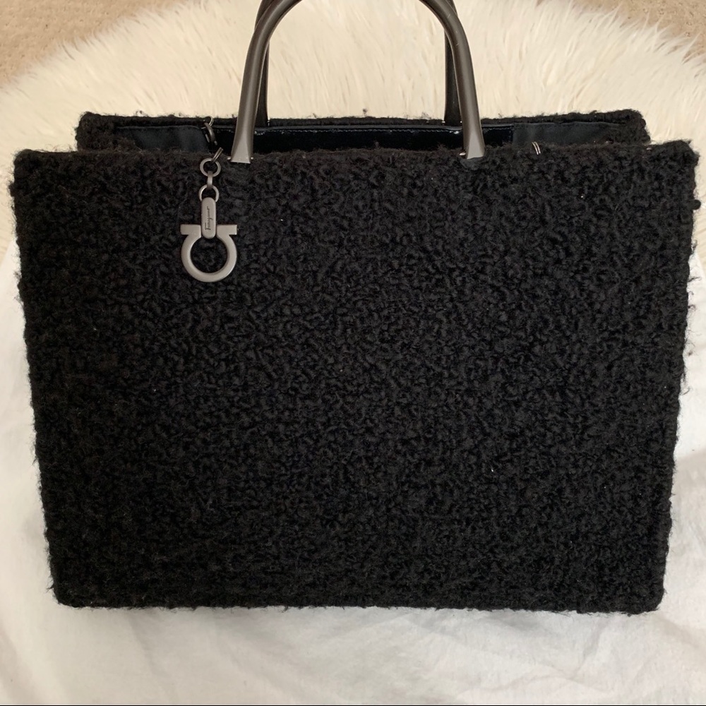 SALVATORE FERRAGAMO TOTE BAG WITH SHOULDER STRAP